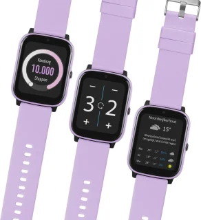 One2track Connect NEXT paars GPS horloge kinderen