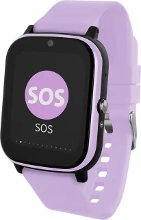 One2track Connect NEXT paars GPS horloge kinderen