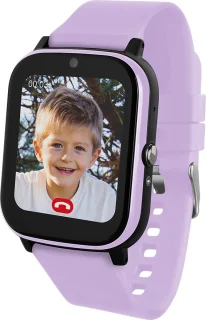 One2track Connect NEXT paars GPS horloge kinderen