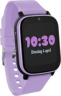 One2track Connect NEXT paars GPS horloge kinderen
