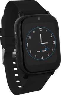 one2track Connect NEXT zwart GPS horloge kinderen