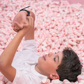 one2track Connect NEXT zwart GPS horloge kinderen