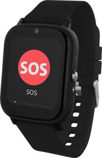 one2track Connect NEXT zwart GPS horloge kinderen