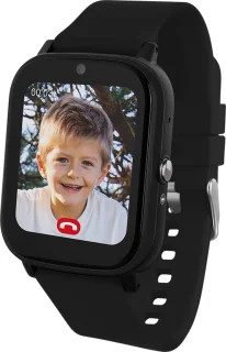 one2track Connect NEXT zwart GPS horloge kinderen