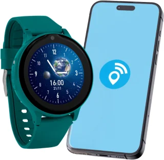 one2track Connect ONE GPS horloge kinderen groen