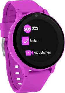 one2track Connect ONE paars GPS horloge kinderen