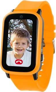 One2track Connect UP oranje GPS kinderhorloge