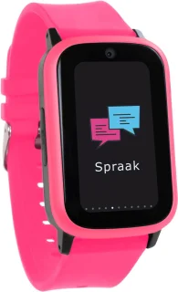 One2track Connect UP roze GPS horloge kinderen