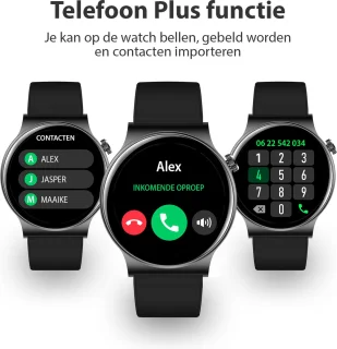 OOQE WATCH CS PRO Smartwatch Heren en Dames