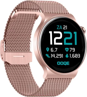 OOQE WATCH CS PRO Smartwatch Rosé Goud