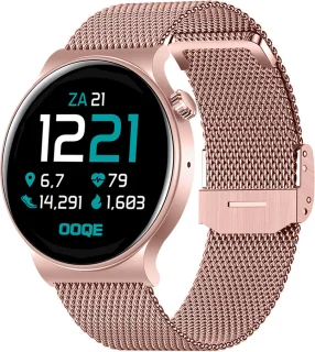 OOQE WATCH CS PRO Smartwatch Rosé Goud