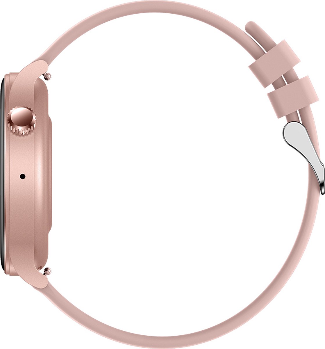 OOQE WATCH CS PRO Smartwatch Rosé Goud