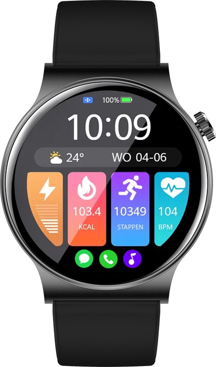 OOQE WATCH CS PRO Smartwatch Rosé Goud