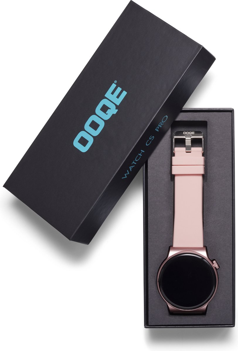 OOQE WATCH CS PRO Smartwatch Roze