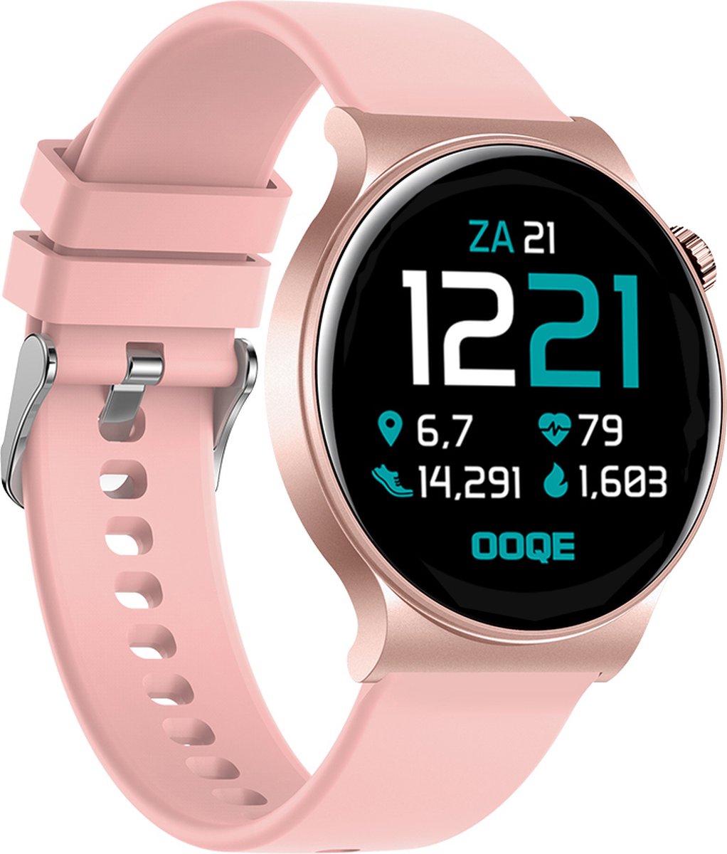OOQE WATCH CS PRO Smartwatch Roze