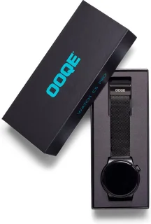OOQE WATCH CS PRO Smartwatch Zwart voor Heren en Dames