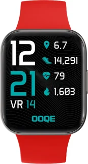 OOQE Watch Pro 6 Smartwatch Rood