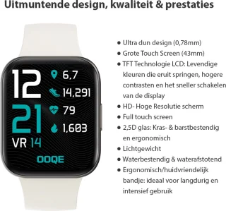 OOQE Watch Pro 6 Smartwatch Wit