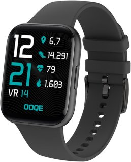 OOQE WATCH PRO 6 Smartwatch Zwart Unisex