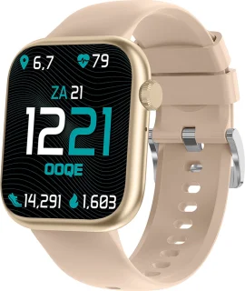 OOQE WATCH PRO 7 Dames Smartwatch Goud