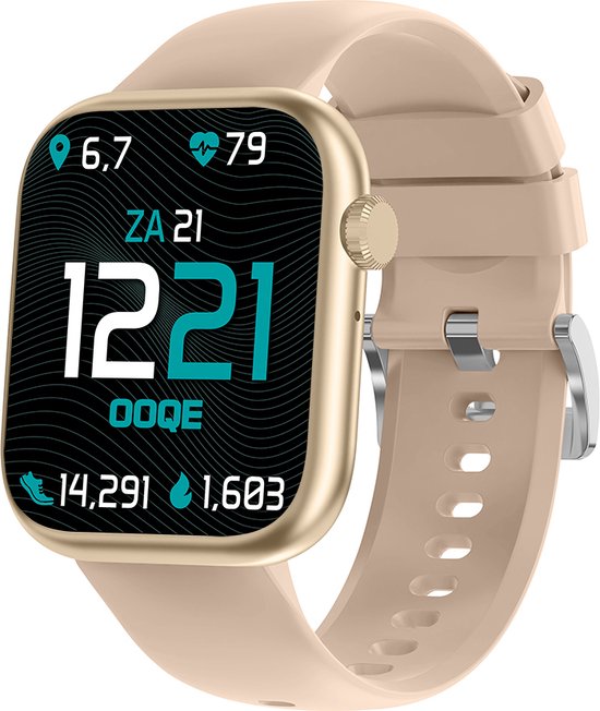 OOQE WATCH PRO 7 Dames Smartwatch Goud review