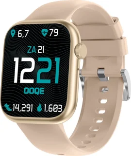 OOQE WATCH PRO 7 Dames Smartwatch Goud
