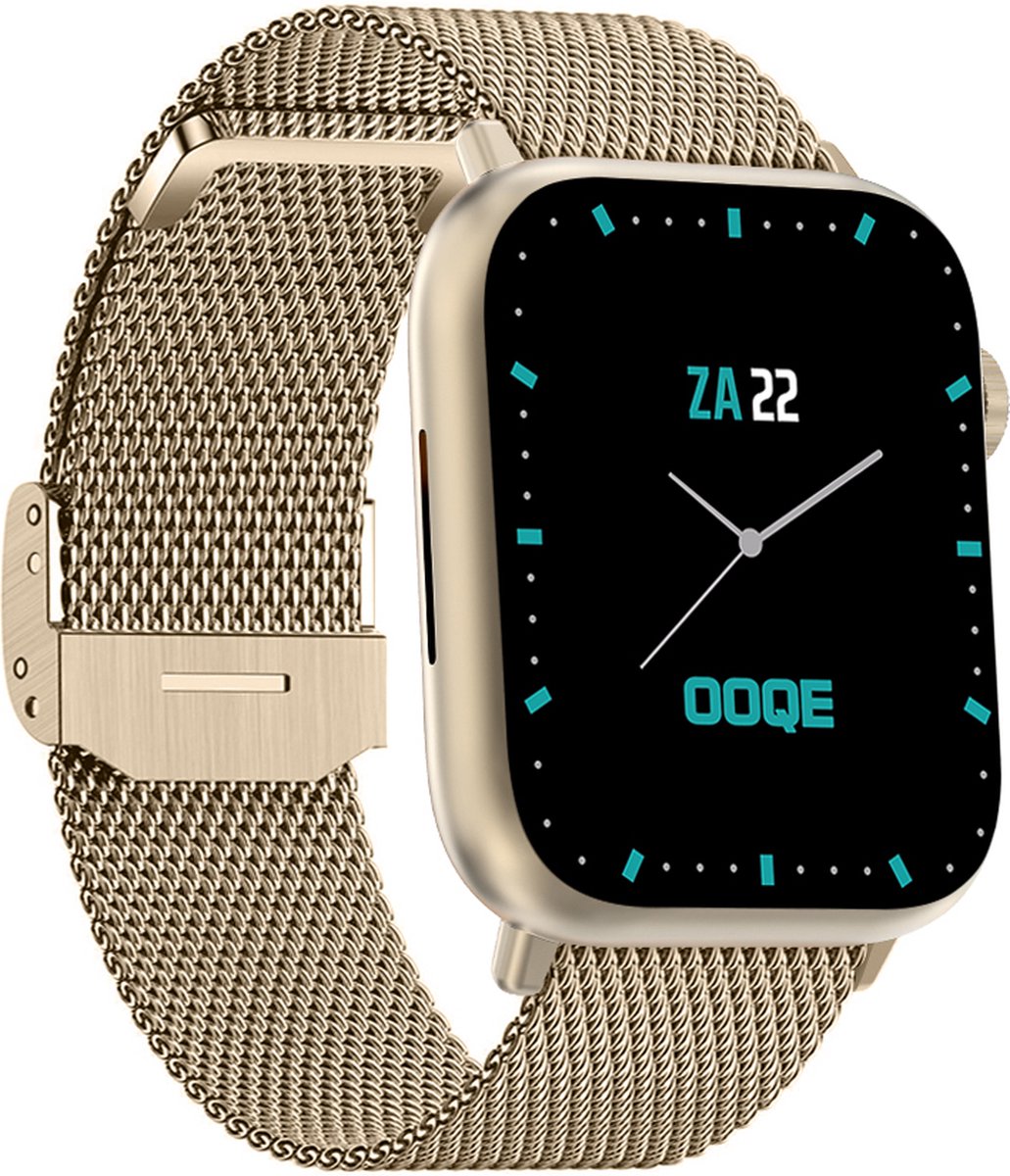 OOQE WATCH PRO 7 Dames Smartwatch Goud