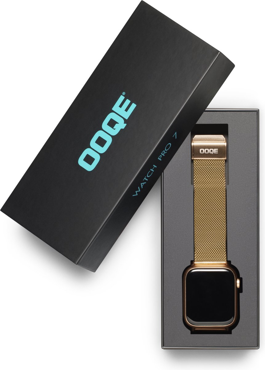 OOQE WATCH PRO 7 Dames Smartwatch Goud