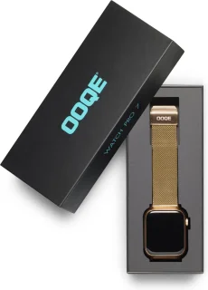 OOQE WATCH PRO 7 Dames Smartwatch Goud