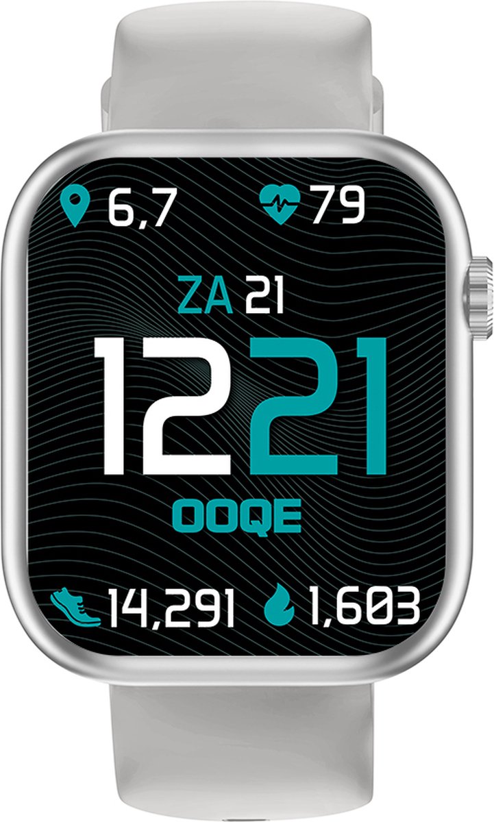 Wat vinden we goed aan de OOQE Watch Pro 7 Grijs Smartwatch