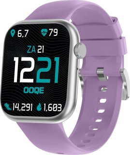 De OOQE WATCH PRO 7 Smartwatch Lila in één oogopslag