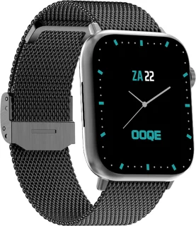 OOQE WATCH PRO 7 Smartwatch Metaal Zwart