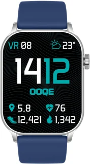 OOQE WATCH PRO 8 Smartwatch - Blauw