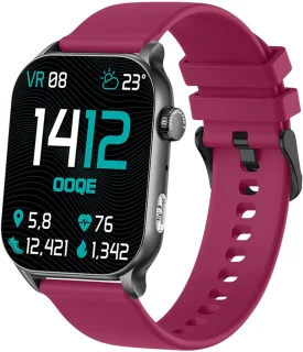 OOQE WATCH PRO 8 Smartwatch Paars