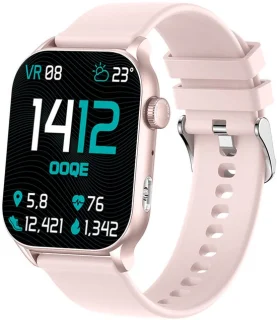 OOQE Watch Pro 8 Smartwatch Roze