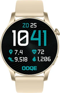 OOQE Watch Ultra 3 Goud
