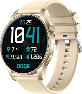 OOQE Watch Ultra 3 Goud