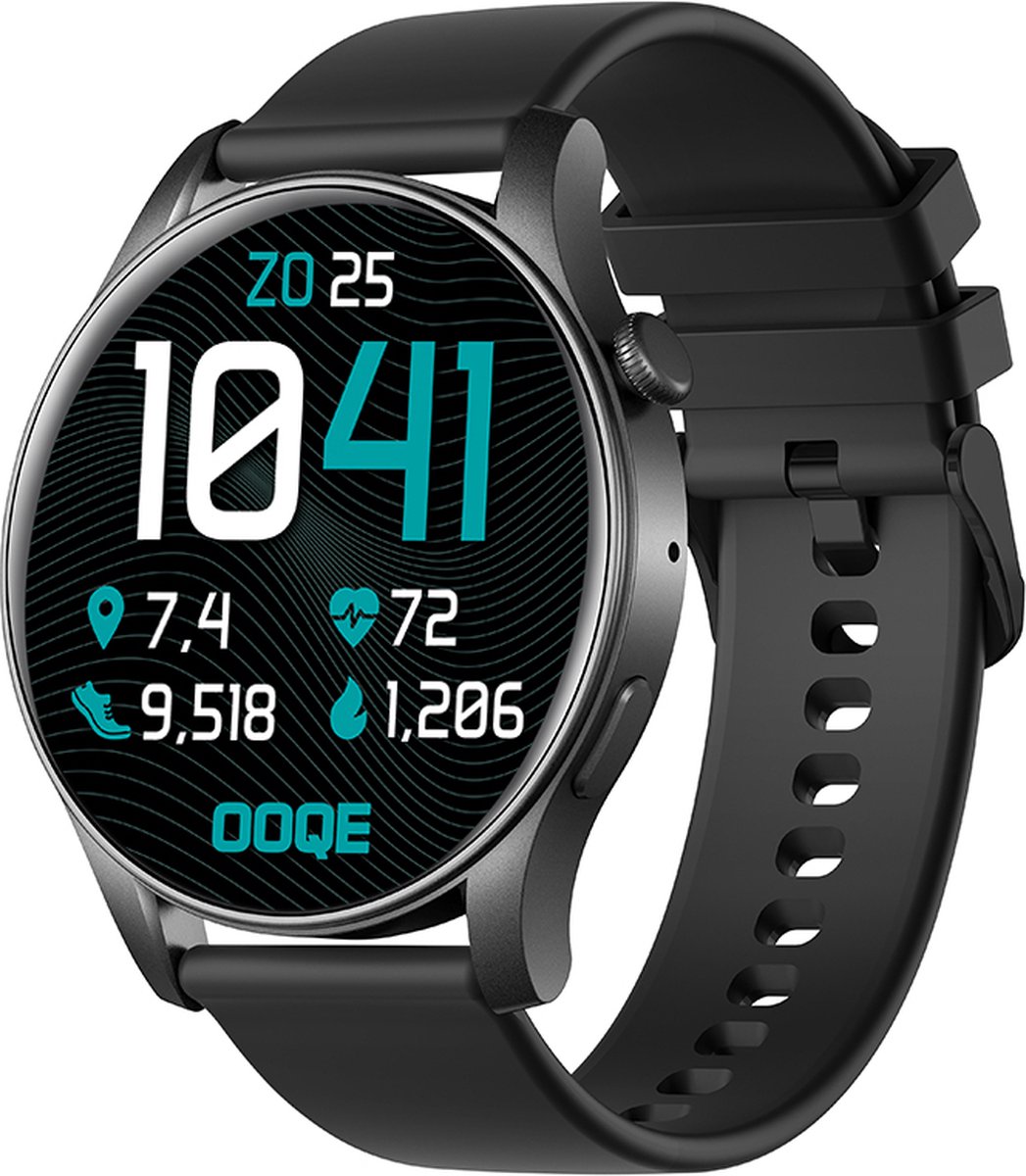 De OOQE Watch Ultra 3 Zwart in één oogopslag