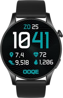 OOQE Watch Ultra 3 Zwart