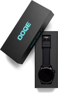 OOQE Watch Ultra 3 Zwart
