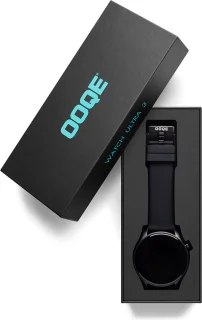 OOQE Watch Ultra 3 Zwart