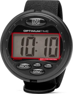 Optimum Time OS311 starthorloge zwart