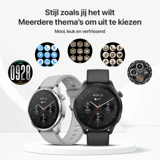 Otiume GTR1 Smartwatch Zwart