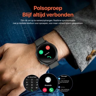 Otiume GTR1 Smartwatch Zwart