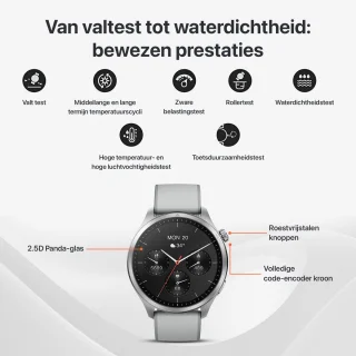 Otiume GTR1 Smartwatch Zwart