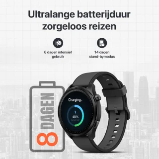 Otiume GTR1 Smartwatch Zwart