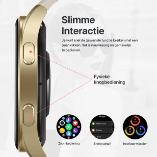 Otiume Zenith GTX05 Smartwatch - Goud