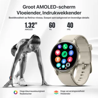 Otiume Zenith GTX05 Smartwatch - Goud
