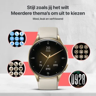 Otiume Zenith GTX05 Smartwatch - Goud