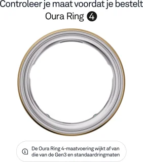 Oura Ring 4 Gold - Size 9